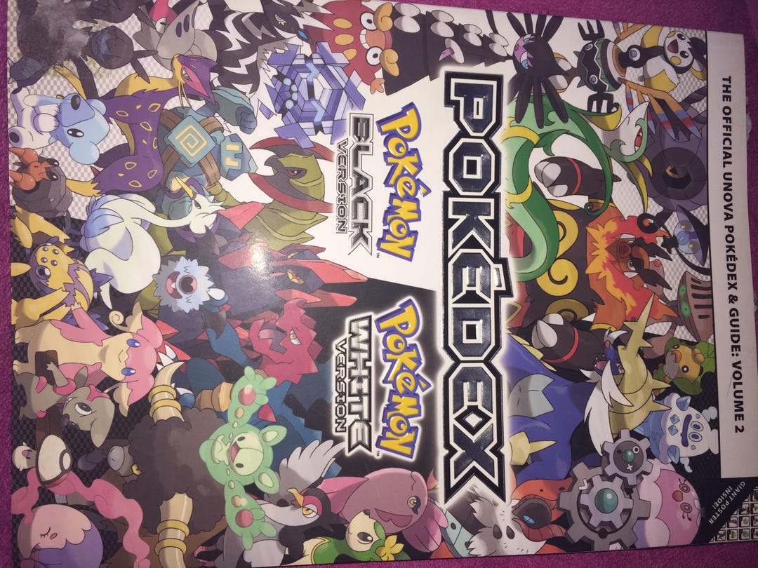 Pokemon Black and White Strategy Guide Etsy