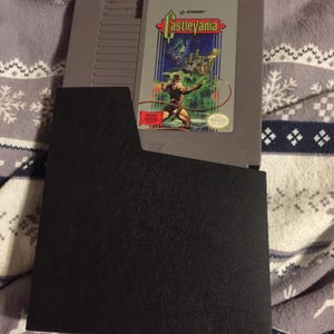 Castlevania Nintendo NES With Black Slip case Only