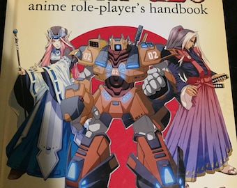 Anime Dungeons and Dragons D&D D20 BESM Campaign Hardcover Dungeons and Dragons