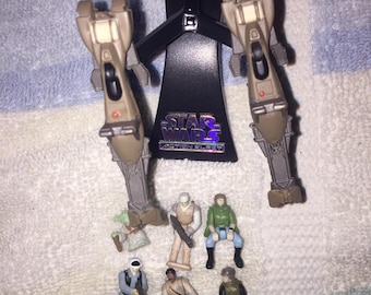 Rebel Alliance Star Wars Action Fleet Battle Pack #1 Complete