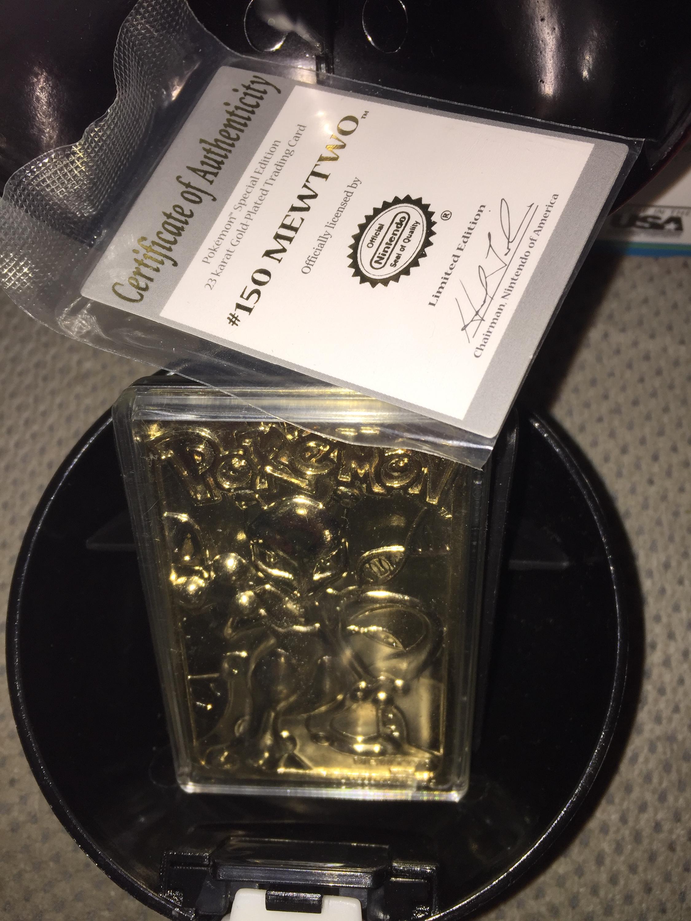 Mewtwo 23 Karat Gold Card Burger King Complete - Etsy Mewtwo 23 Karat Gold Card Burger King Complete - Etsy