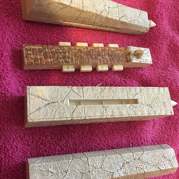 Mage Knight Random Castle Wall Buttress Lot of 4 Terrain D&D