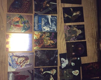 20 Star Wars Tops Finest Chromium Card Lot