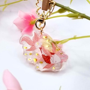 Koi Fish | Acrylic Keychain Charm