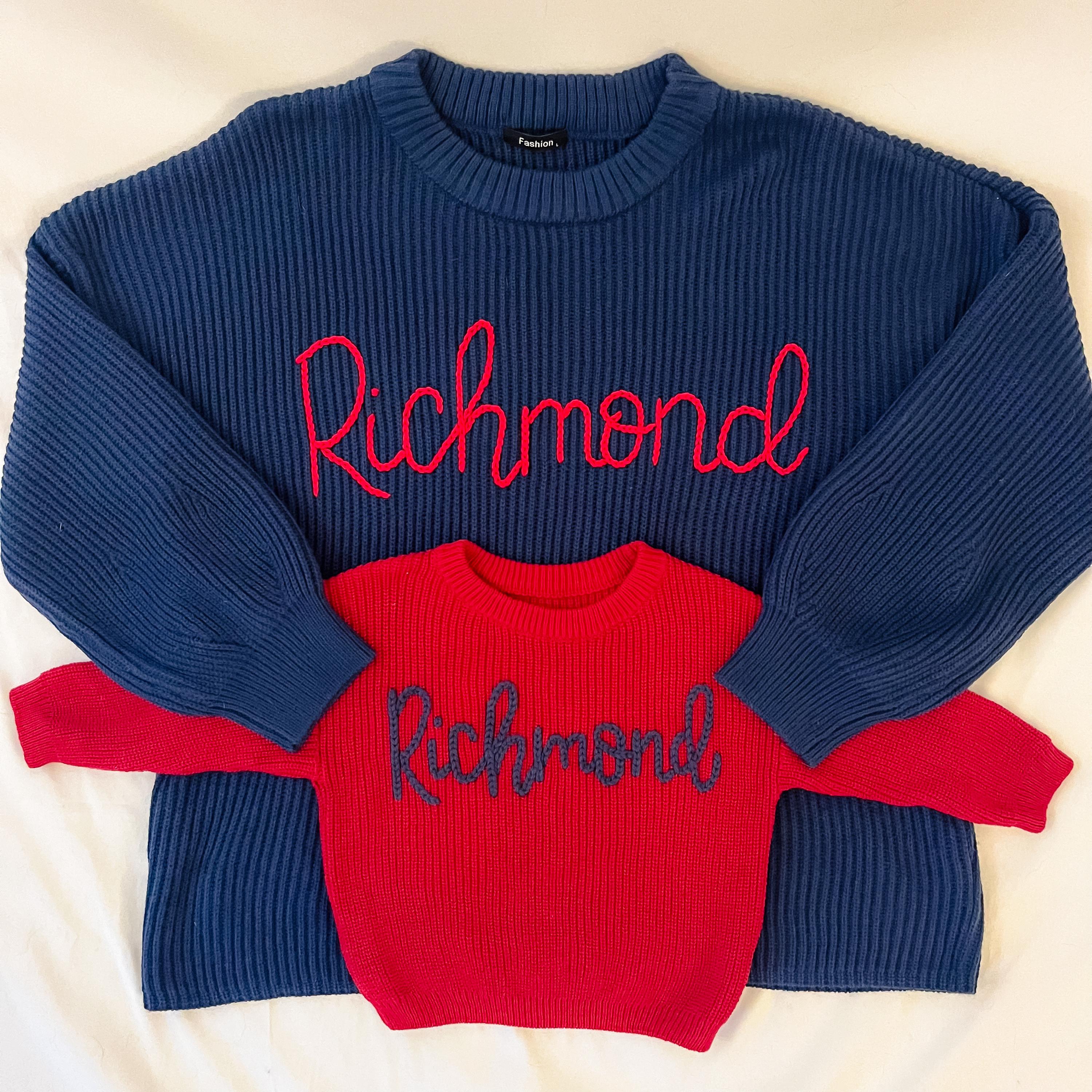 THE TOE ♡ RICHMOND ANGORA SWEATER THE TOE】 RICHMOND ANGORA SWEATER（Richmond Hand Embroidered