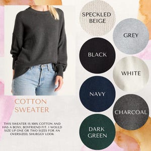 Virginia Hand Embroidered Sweater Cotton Sweater