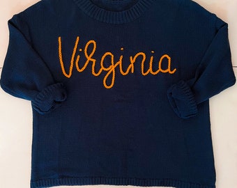 Virginia Hand Embroidered Sweater