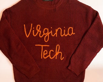 Tech Hand Embroidered Sweater