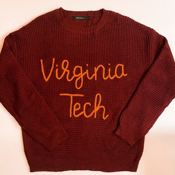 Tech Hand Embroidered Sweater