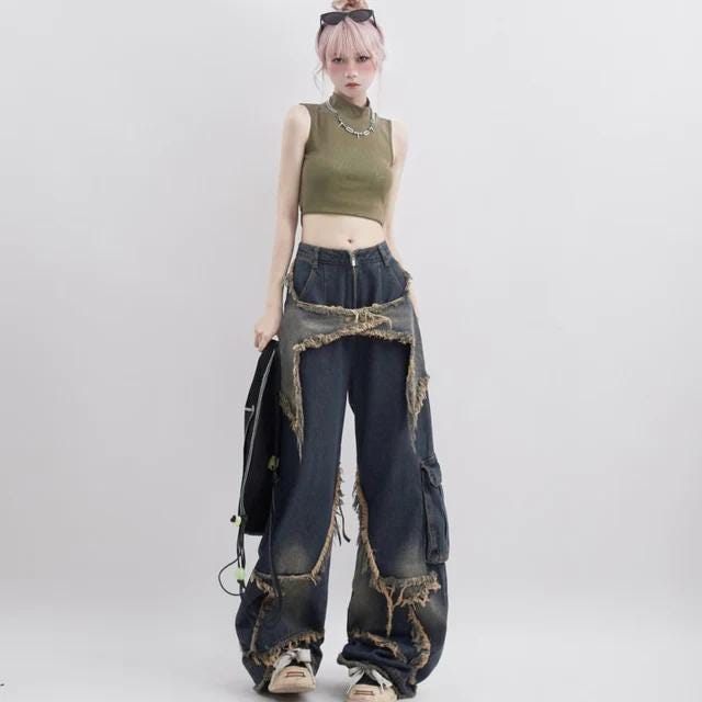 Star Pants Y2k - Etsy