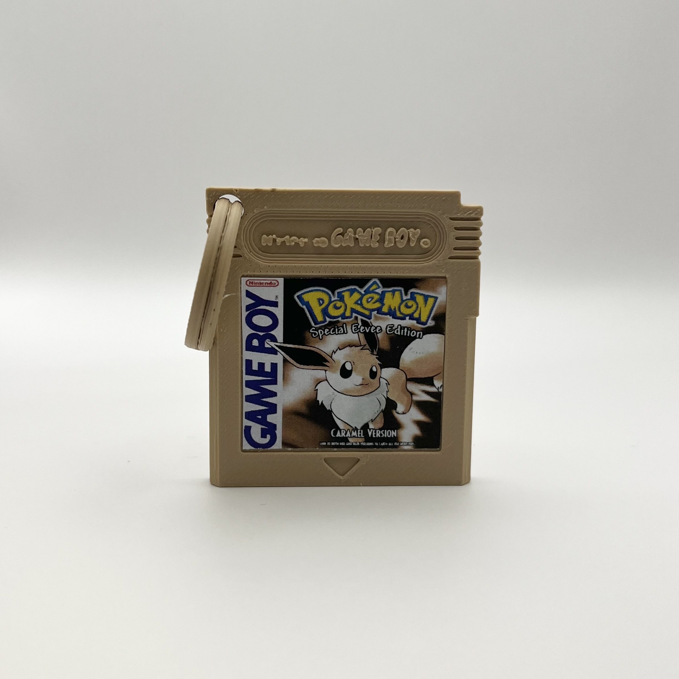 Pokémon Gameboy Cartridge Keychain Present for Nintendo Lovers Cute