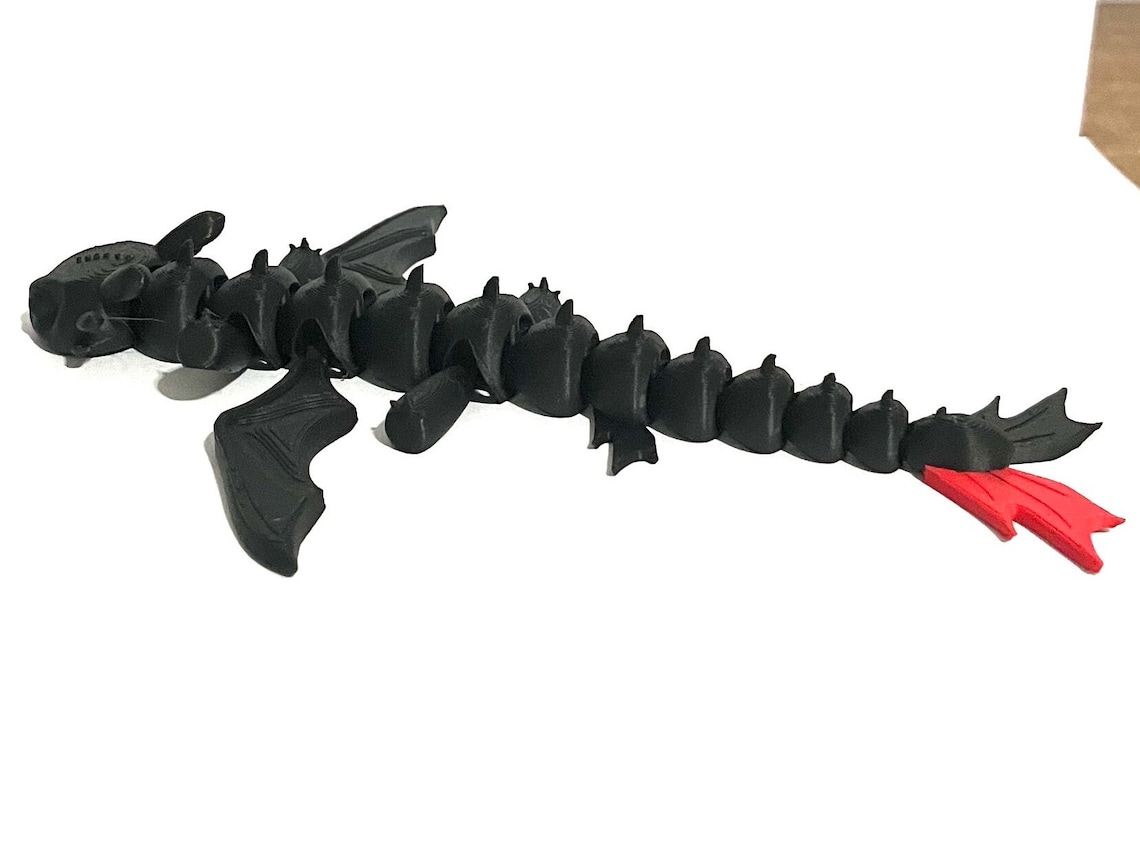 Printable Toothless Fidget Toy