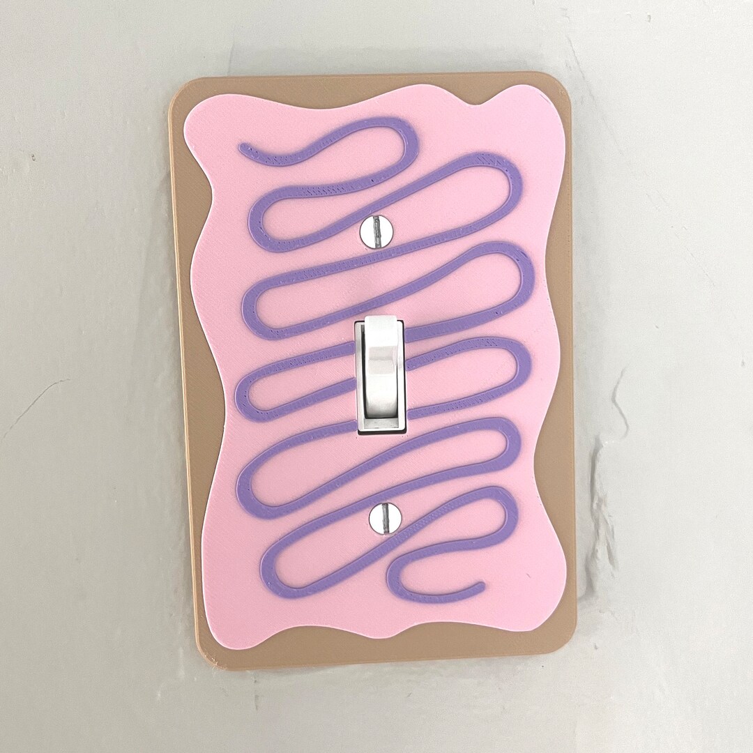 Poptart Light Switch Cover Treat Cover for Light Switch Frosted Pop ...