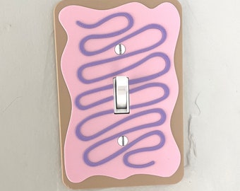 CUSTOM poptart light switch cover for kids treat cover for light switch poptart cute light switch cover sweet themed cover for sugar lovers