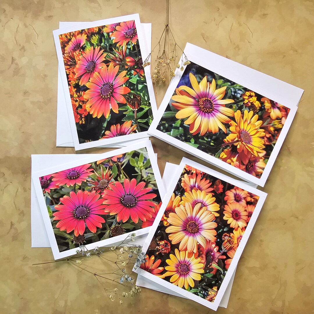 Spring Flowers Original Photo Art Greeting Cards With Envelopes-floral ...