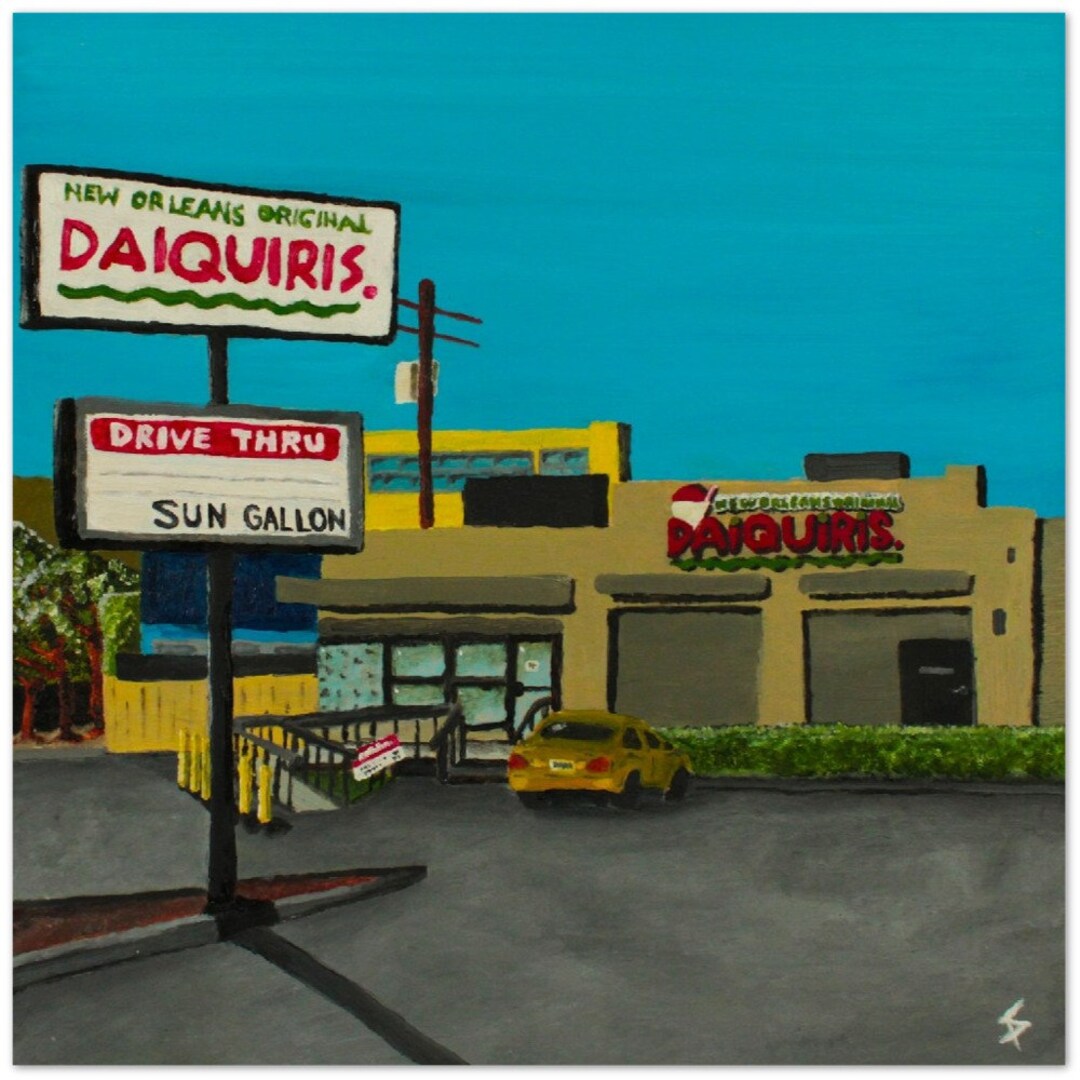 New Orleans Original Daiquiris Jefferson Highway Etsy