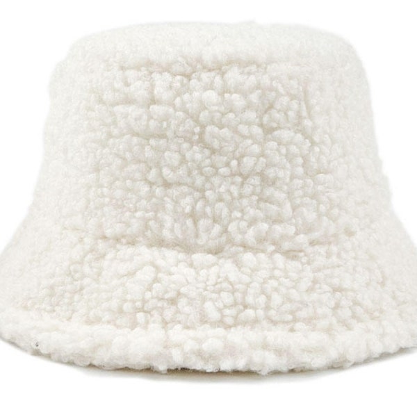 Fuzzy Bucket Hat Men - Etsy