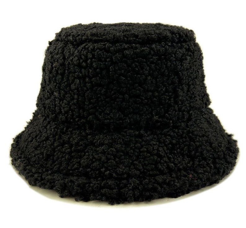 Fuzzy Bucket Hat Etsy