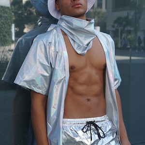 Rainbow Sparkle - Rave Kimono