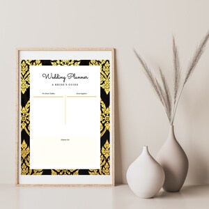 Wedding Task List|Instant Download|Editable Wedding Checklist |Printable Wedding Task List|Expense List, Suppliers List|Wedding Checklist