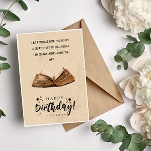 Happy Birthday Card| Instant Download|Printable Birthday Card|Funny Birthday Card| Birthday Card for Old People| Birthday Cards for Parents