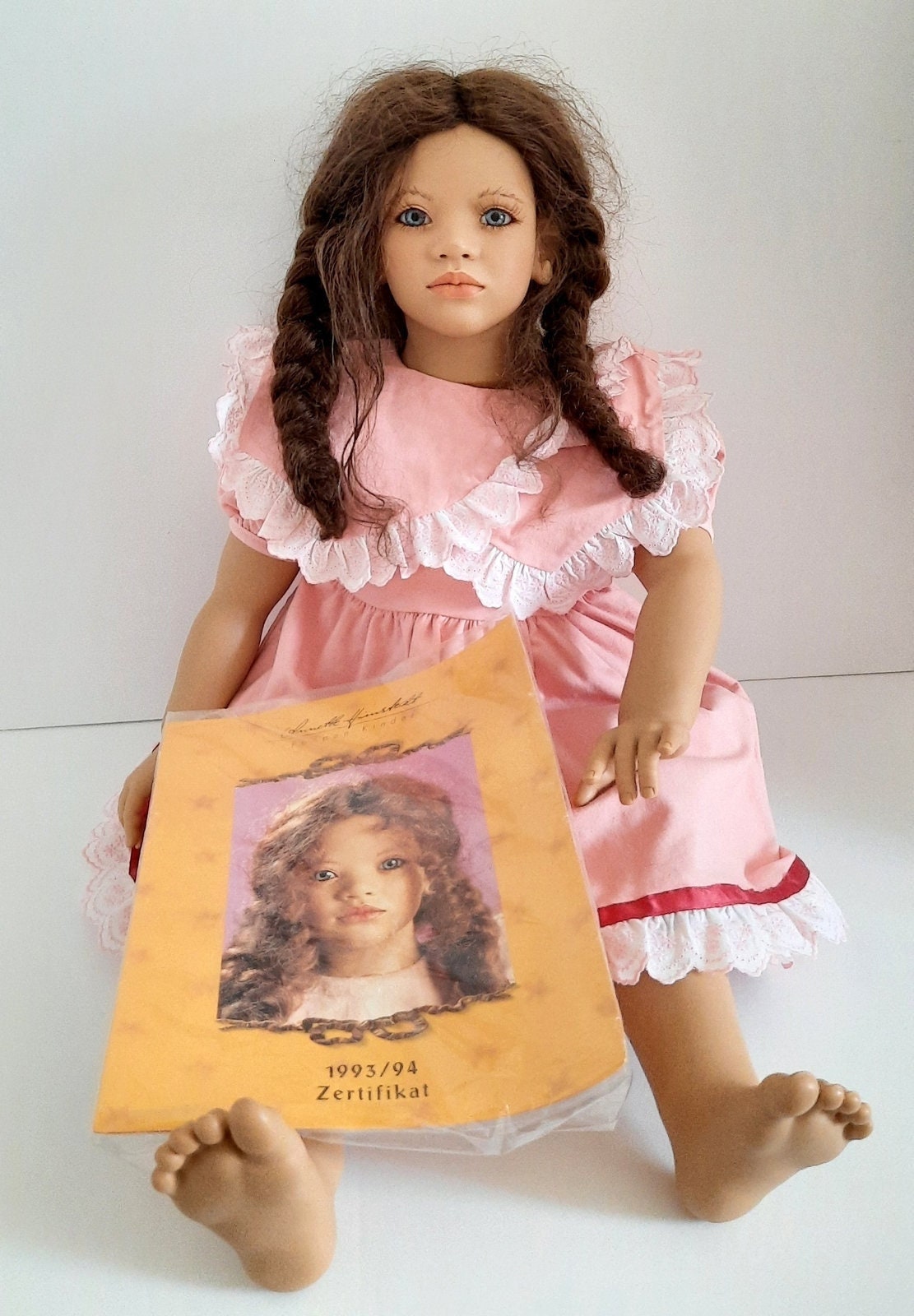 Poupée D'artiste Annette Himstedt - Tinka 61 Cm - Excellent état