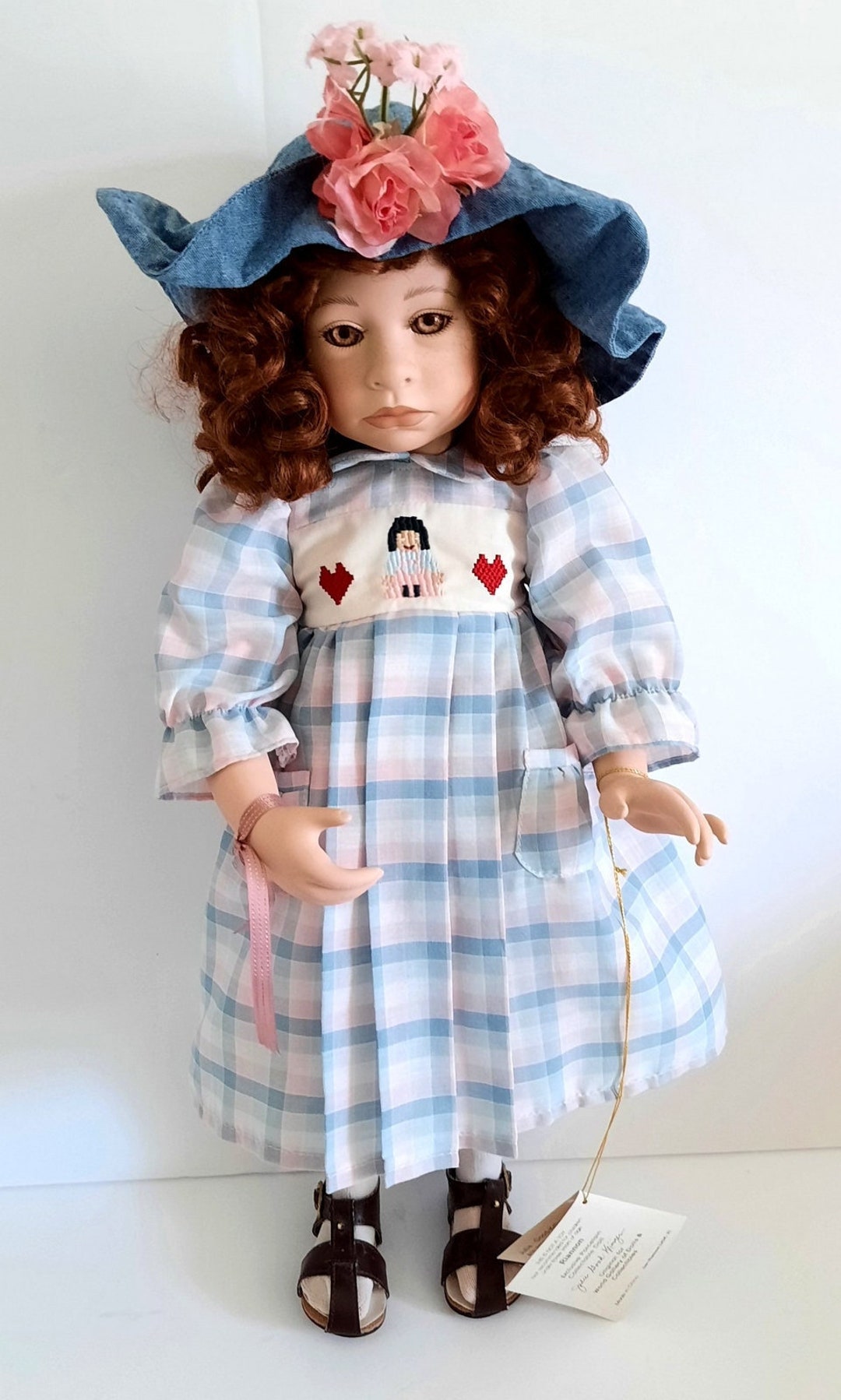 Julie Good Kruger Original for World Gallery of Dolls Riannon Porcelain 18doll - Etsy