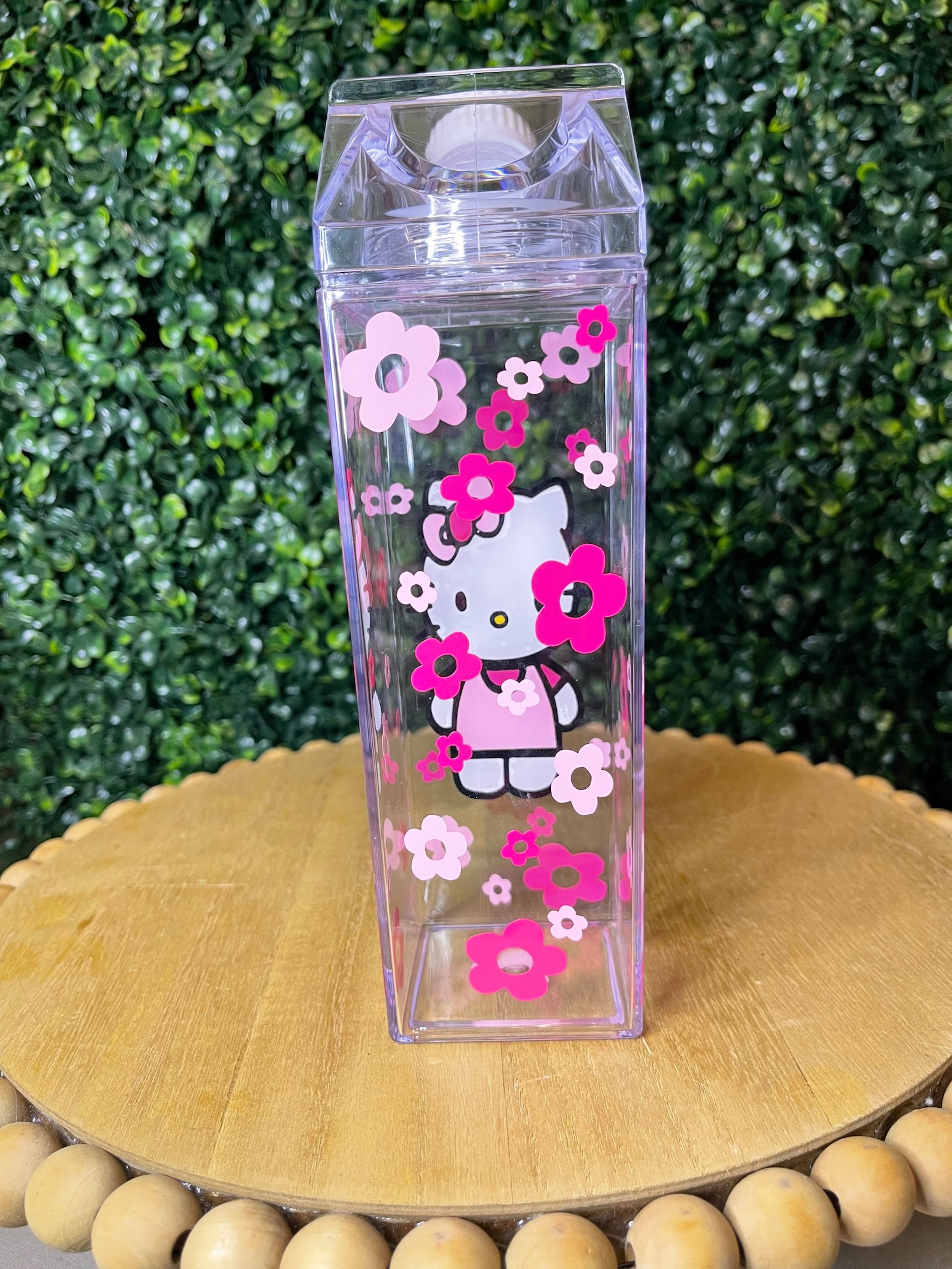 Hello Kitty Milk Carton Water Bottle Etsy