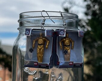 C3-PO Star Wars Mini Brands Earring