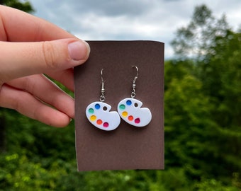 Painting Palette Earrings