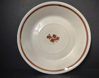 Vintage Meakin Royal Ironstone Tea Leaf Saucer Cottagecore England [5965]