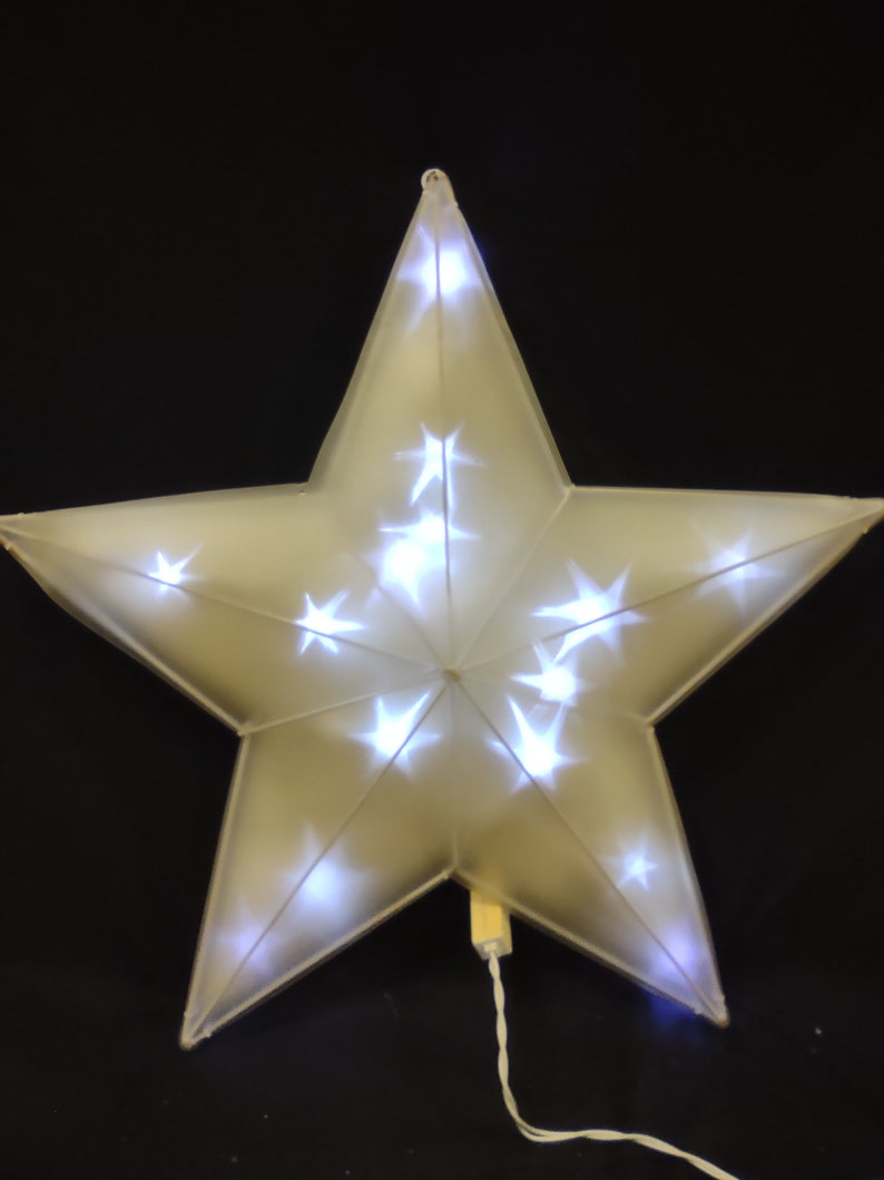 Christmas LED Light up STAR Yard Decor 24 lot 1317 Etsy