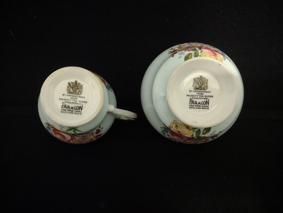 コレクター向けヴィンテージセット クリーマーとシュガーボウル