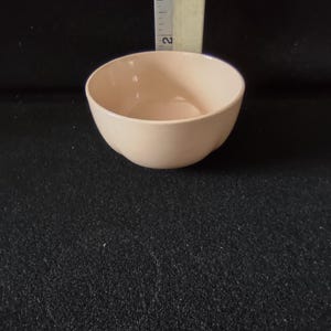 Vintage Poole Pottery Streamline Sugar Bowl Peach Bloom (Lot 5639)