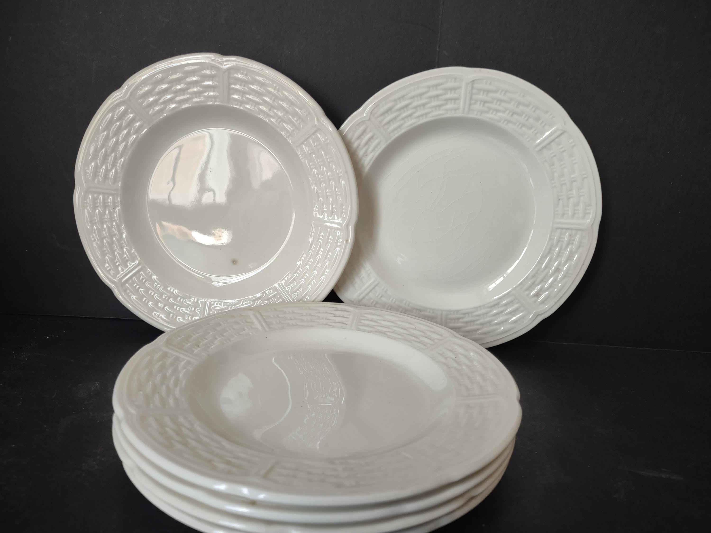 Wedgewood Nantucket Basket Dinner Plates - Etsy