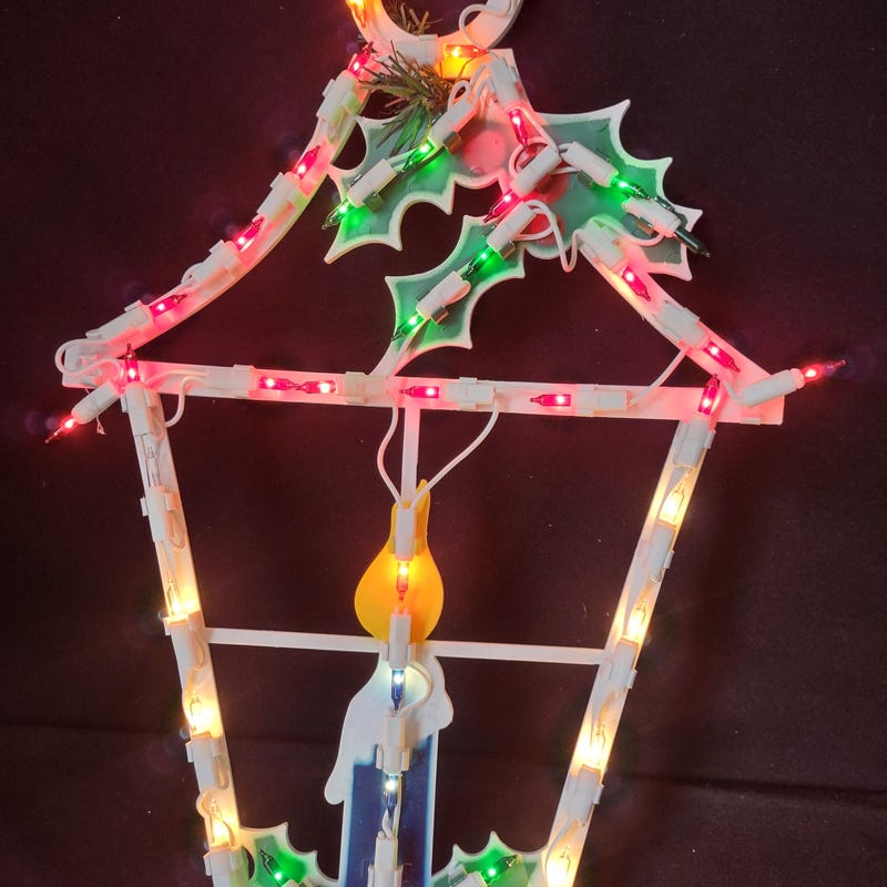 Christmas Light up Window Decor - Etsy