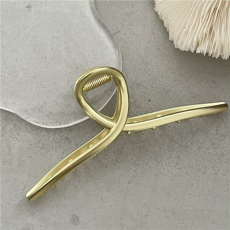 Xlarge Metal Hair Claw Clip Hair Claw Clip for Thin & Thick Etsy