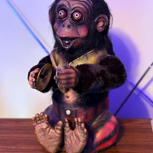 Oscar-Monkey Prop-Creepy Monkey-Cymbal Monkey Toy