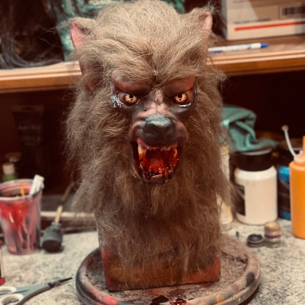 Lonnie - Werewolf Mask - 1980s Werewolf