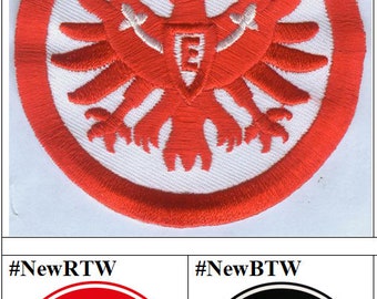 Eintracht Frankfurt FC German Germany Football Soccer Badge Iron On Embroidered Patch