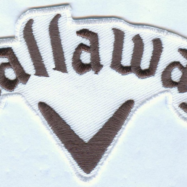 Callaway Golf Badge Iron On Embroidered Patch