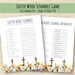 Easter Word Scramble Printable Children and Adult Game | Printables for ...