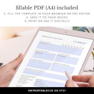 Daily Weekly Monthly Review, Weekly Review, Daily Reflections, Monthly ...