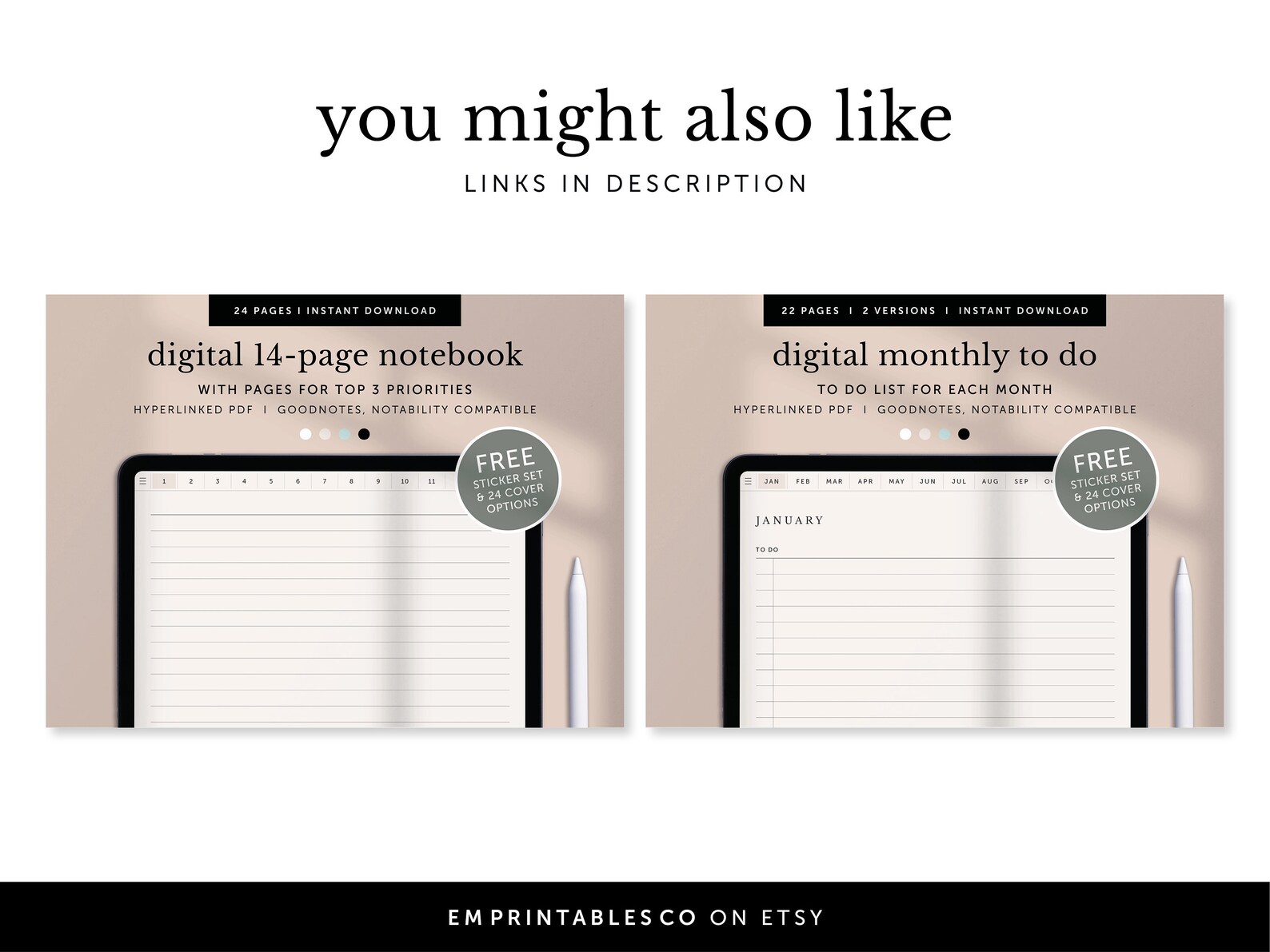 Digital Order Tracker Template, Shipping Tracker, 1-page Order Planner ...