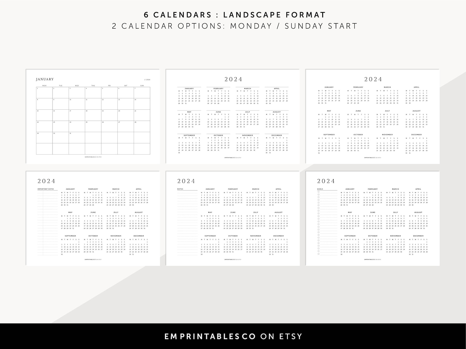 2025 Monthly Planner Set, 2025 Planner Bundle, 2025 Planner, 2025