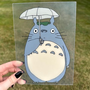 5x7 Anime Plexiglass Paintings Totoro