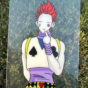 5x7 Anime Plexiglass Paintings Hisoka