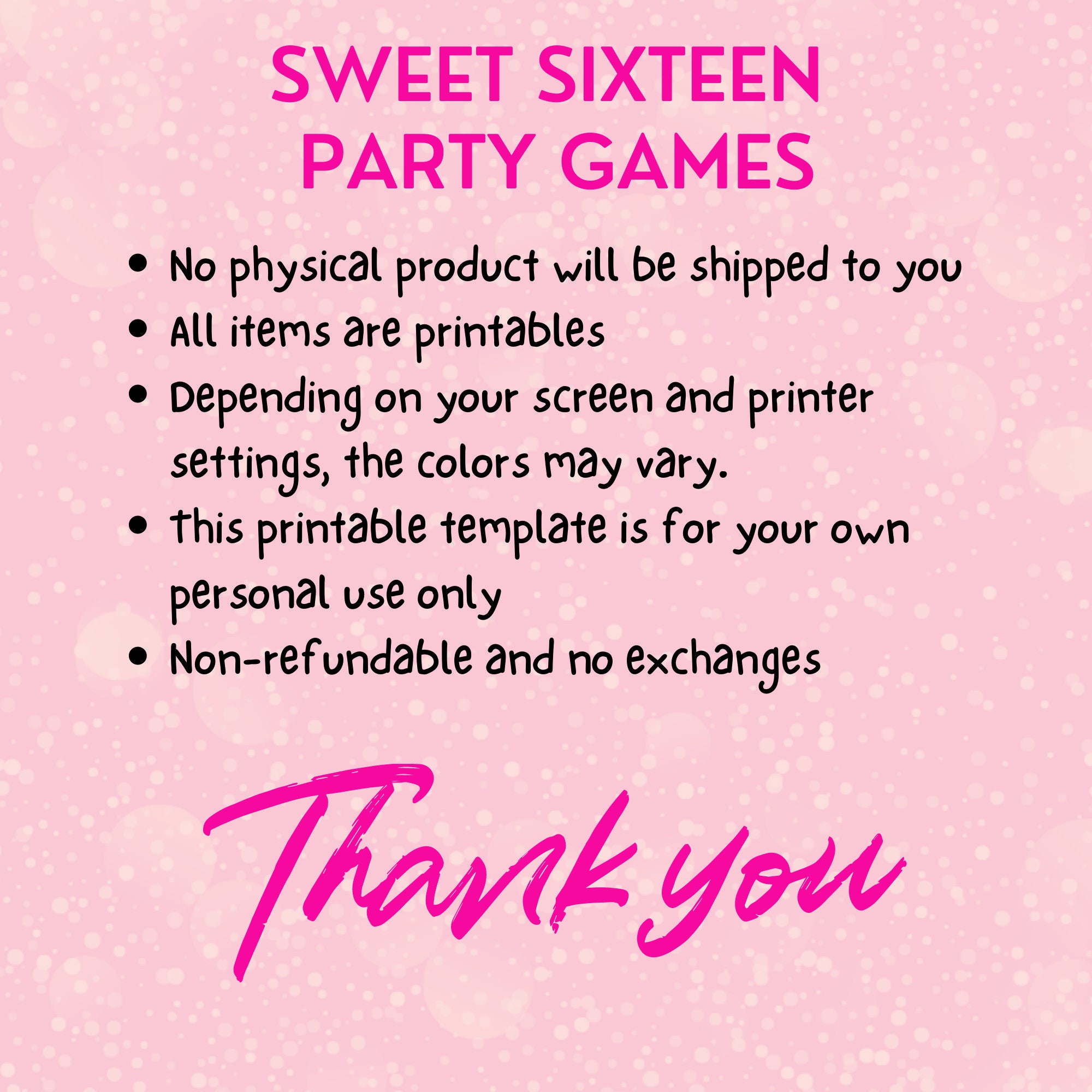 16 Sweet Sixteen Party Games Teen Birthday Party Games Birthday Party ...