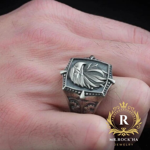 Löwen Ring Für Herren Aus Sterling Silber | Lion Ring | DANIEL MASON