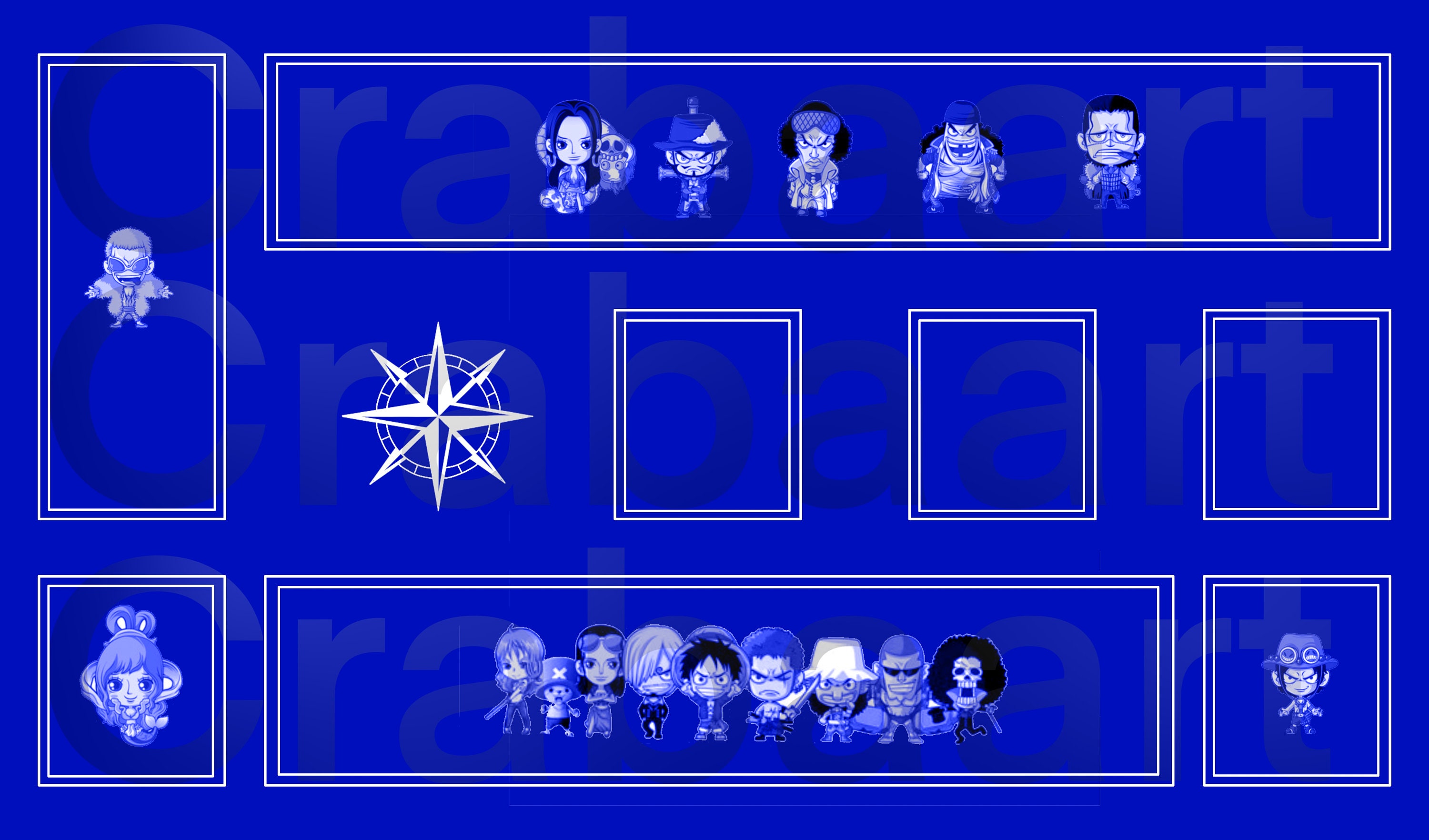 One Piece X Chibi Playmats Etsy